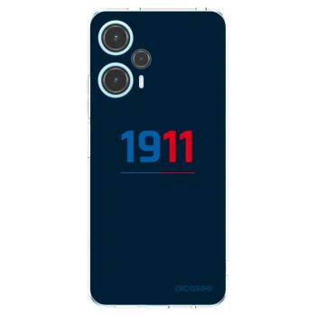 Picasee silikonový průhledný obal pro Xiaomi Poco F5 - FC Viktoria Plzeň D