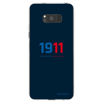 Picasee silikonový průhledný obal pro Samsung Galaxy S8 G950F - FC Viktoria Plzeň D