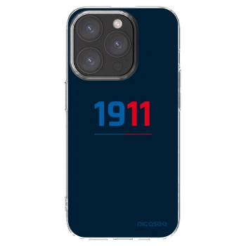 Picasee silikonový průhledný obal pro Apple iPhone 15 Pro - FC Viktoria Plzeň D