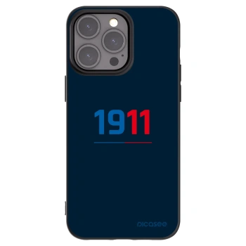 Picasee silikonový černý obal pro Apple iPhone 15 Pro Max - FC Viktoria Plzeň D