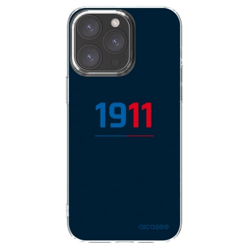 Picasee silikonový průhledný obal pro Apple iPhone 15 Pro Max - FC Viktoria Plzeň D