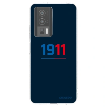 Picasee silikonový průhledný obal pro Xiaomi Poco F5 Pro 5G - FC Viktoria Plzeň D