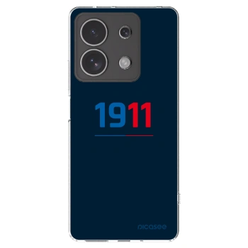 Picasee silikonový průhledný obal pro Xiaomi Redmi Note 13 4G - FC Viktoria Plzeň D