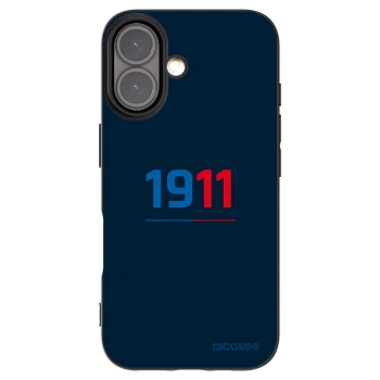 Picasee silikonový černý obal pro Apple iPhone 16 - FC Viktoria Plzeň D