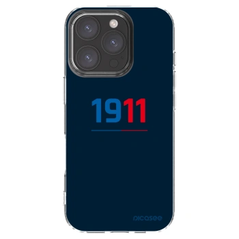 Picasee silikonový průhledný obal pro Apple iPhone 16 Pro - FC Viktoria Plzeň D