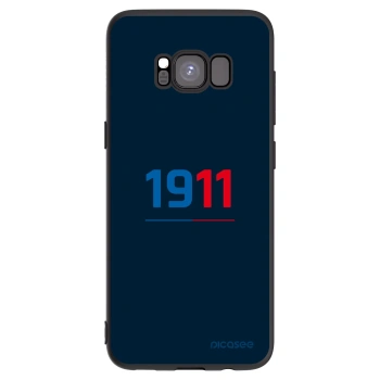 Picasee silikonový černý obal pro Samsung Galaxy S8 G950F - FC Viktoria Plzeň D