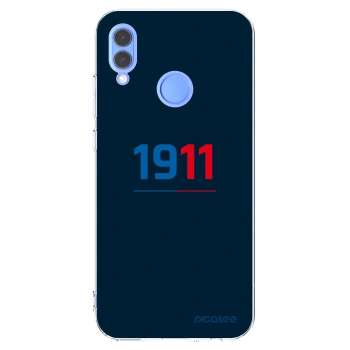 Picasee silikonový průhledný obal pro Huawei P Smart 2019 - FC Viktoria Plzeň D