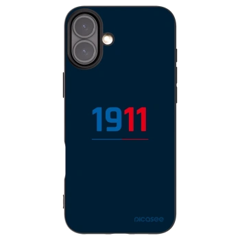 Picasee silikonový černý obal pro Apple iPhone 16 Plus - FC Viktoria Plzeň D