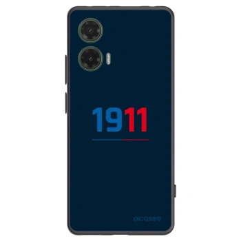 Picasee silikonový černý obal pro Motorola Moto G35 5G - FC Viktoria Plzeň D