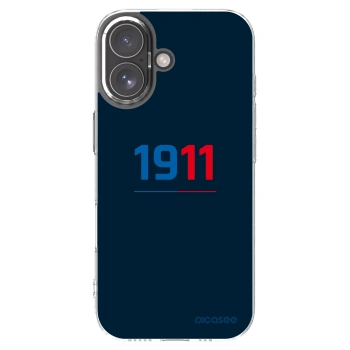Picasee silikonový průhledný obal pro Apple iPhone 17 - FC Viktoria Plzeň D