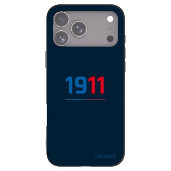 Picasee silikonový černý obal pro Apple iPhone 17 Pro Max - FC Viktoria Plzeň D