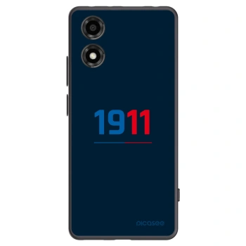Picasee silikonový černý obal pro Motorola Moto E14 - FC Viktoria Plzeň D