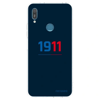 Picasee silikonový průhledný obal pro Huawei Y6 2019 - FC Viktoria Plzeň D