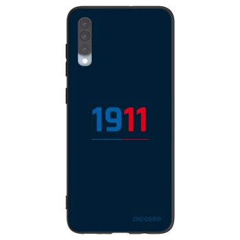 Picasee silikonový černý obal pro Samsung Galaxy A70 A705F - FC Viktoria Plzeň D