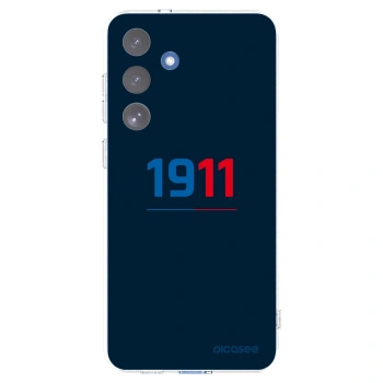 Picasee silikonový průhledný obal pro Samsung Galaxy S25 FE 5G - FC Viktoria Plzeň D