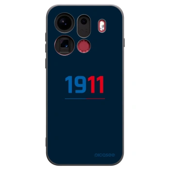 Picasee silikonový černý obal pro OPPO Find X9 Pro - FC Viktoria Plzeň D