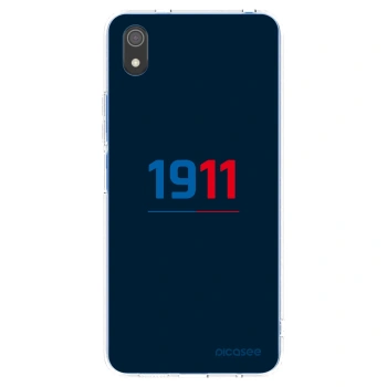 Picasee silikonový průhledný obal pro Xiaomi Redmi 7A - FC Viktoria Plzeň D