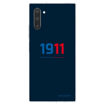 Picasee silikonový průhledný obal pro Samsung Galaxy Note 10 N970F - FC Viktoria Plzeň D