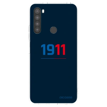 Picasee silikonový průhledný obal pro Xiaomi Redmi Note 8 - FC Viktoria Plzeň D