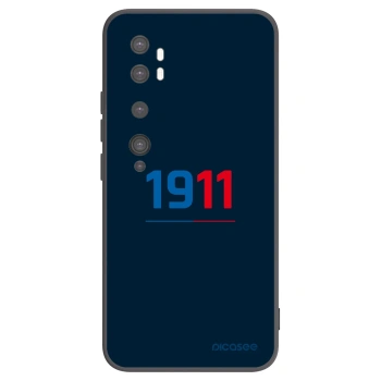 Picasee silikonový černý obal pro Xiaomi Mi Note 10 (Pro) - FC Viktoria Plzeň D