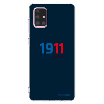 Picasee silikonový průhledný obal pro Samsung Galaxy A71 A715F - FC Viktoria Plzeň D
