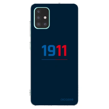 Picasee silikonový průhledný obal pro Samsung Galaxy A51 A515F - FC Viktoria Plzeň D