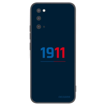 Picasee silikonový černý obal pro Samsung Galaxy S20 G980F - FC Viktoria Plzeň D