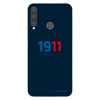 Picasee silikonový průhledný obal pro Huawei P40 Lite E - FC Viktoria Plzeň D