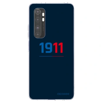 Picasee silikonový průhledný obal pro Xiaomi Mi Note 10 Lite - FC Viktoria Plzeň D