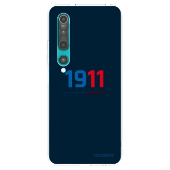 Picasee silikonový průhledný obal pro Xiaomi Mi 10 - FC Viktoria Plzeň D