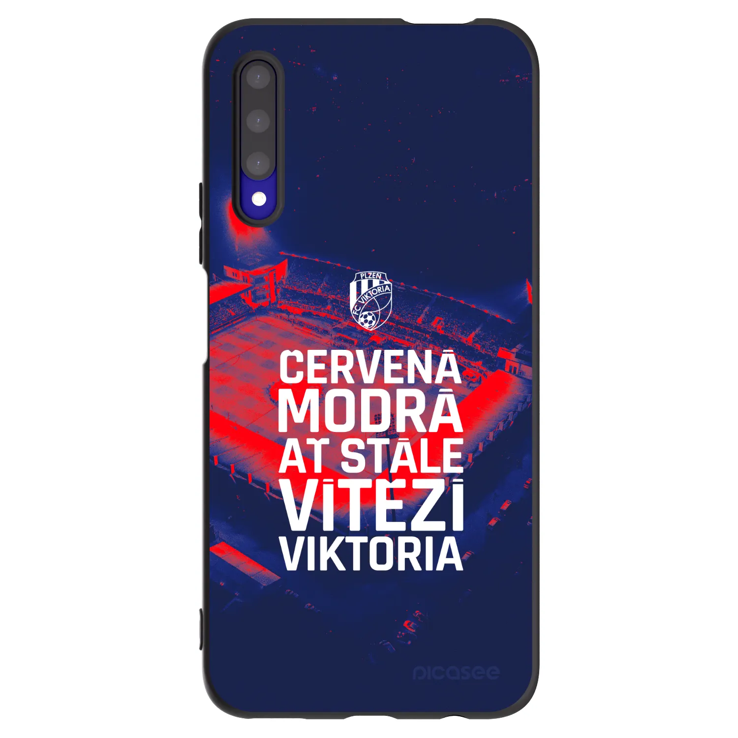 Picasee silikonový černý obal pro Honor 9X Pro - FC Viktoria Plzeň E