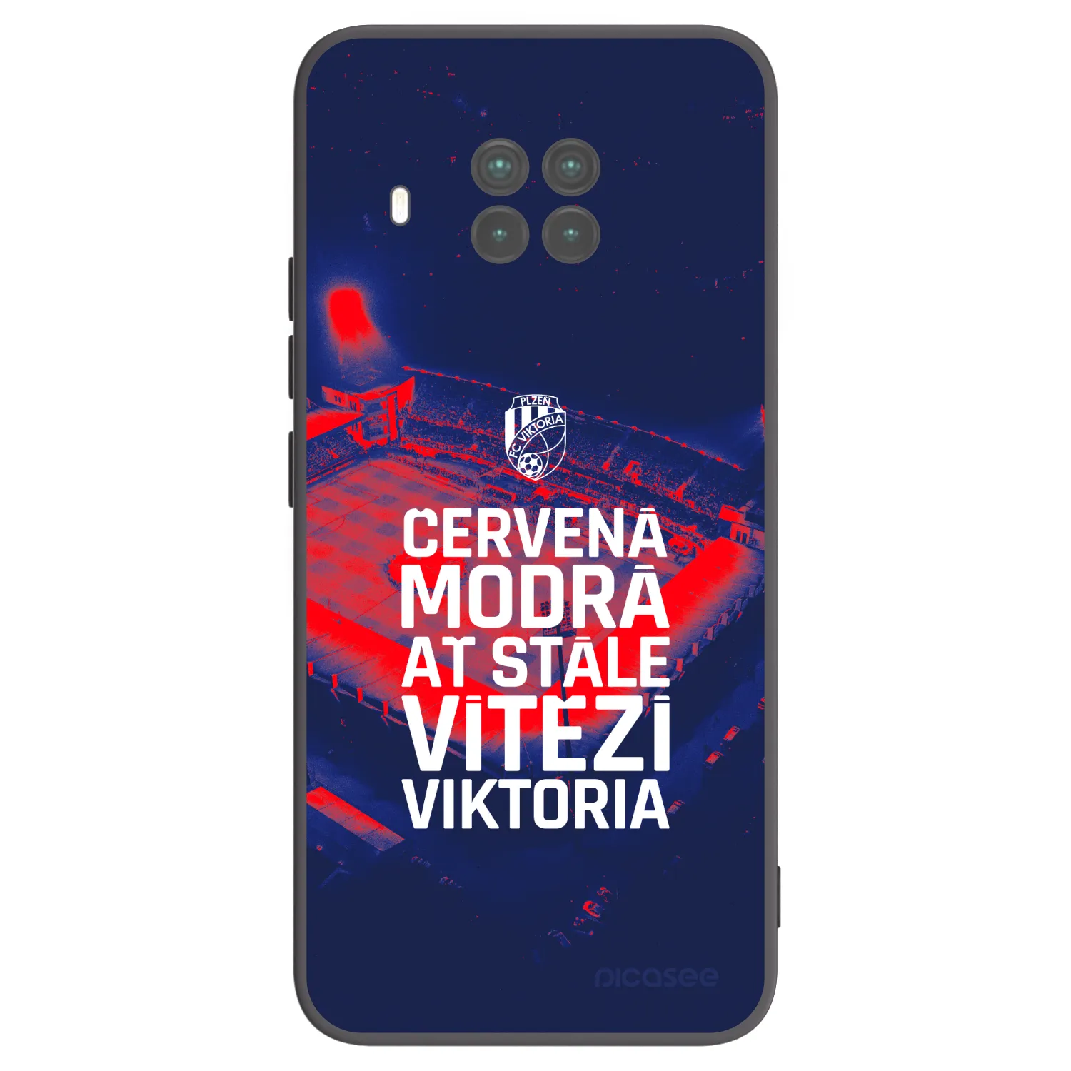 Picasee silikonový černý obal pro Xiaomi Mi 10T Lite - FC Viktoria Plzeň E