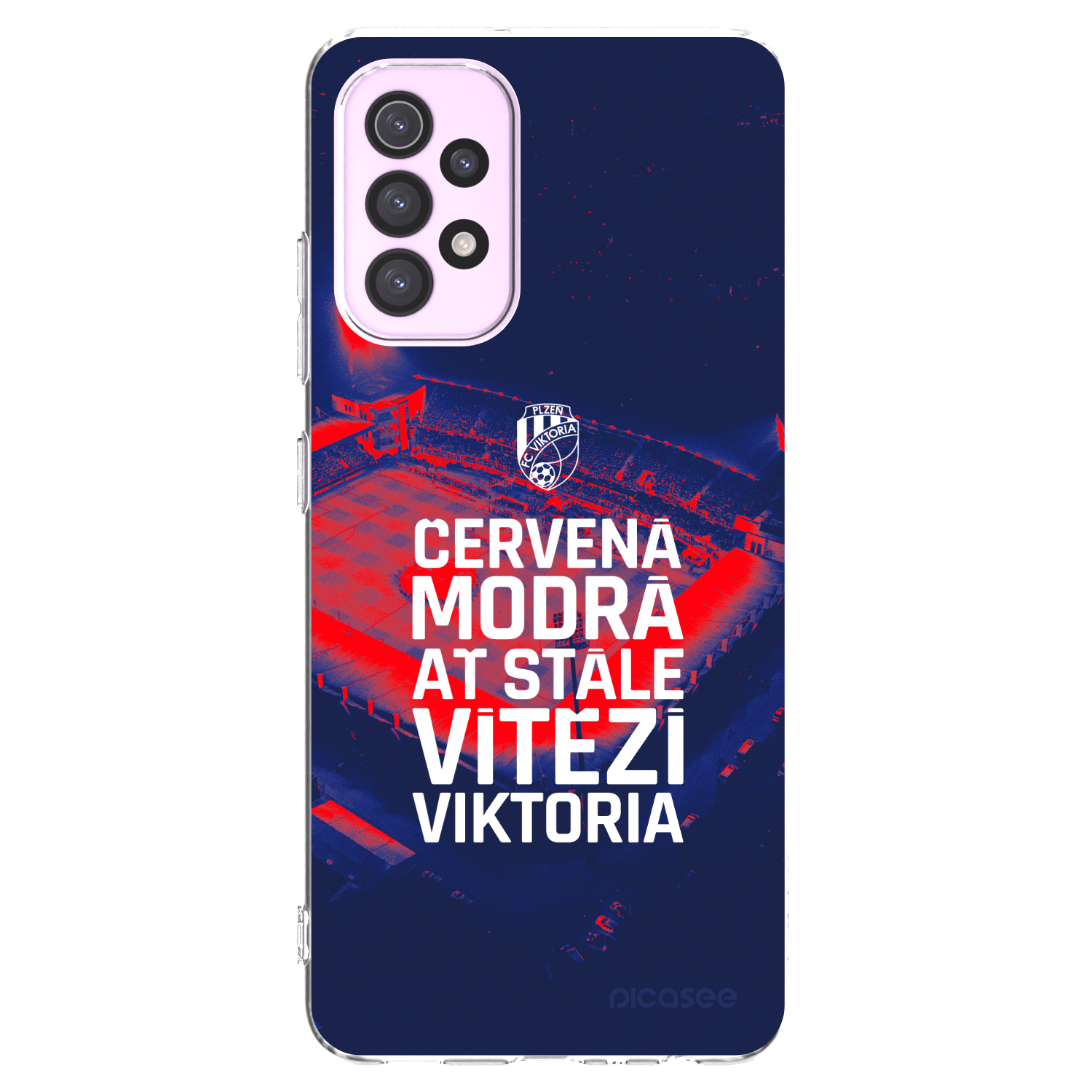 Picasee silikonový průhledný obal pro Samsung Galaxy A32 5G A326B - FC Viktoria Plzeň E