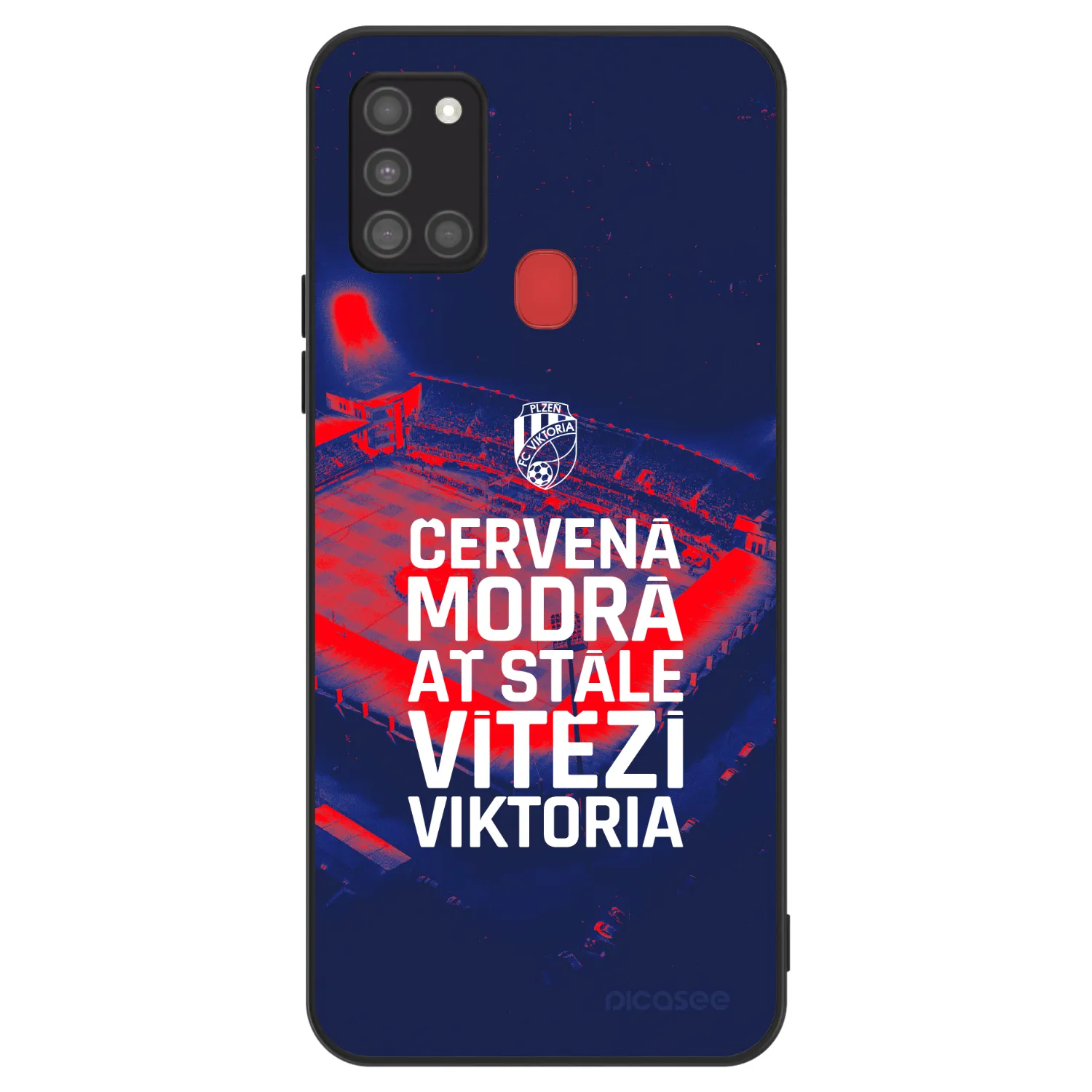 Picasee ULTIMATE CASE pro Samsung Galaxy A21s - FC Viktoria Plzeň E