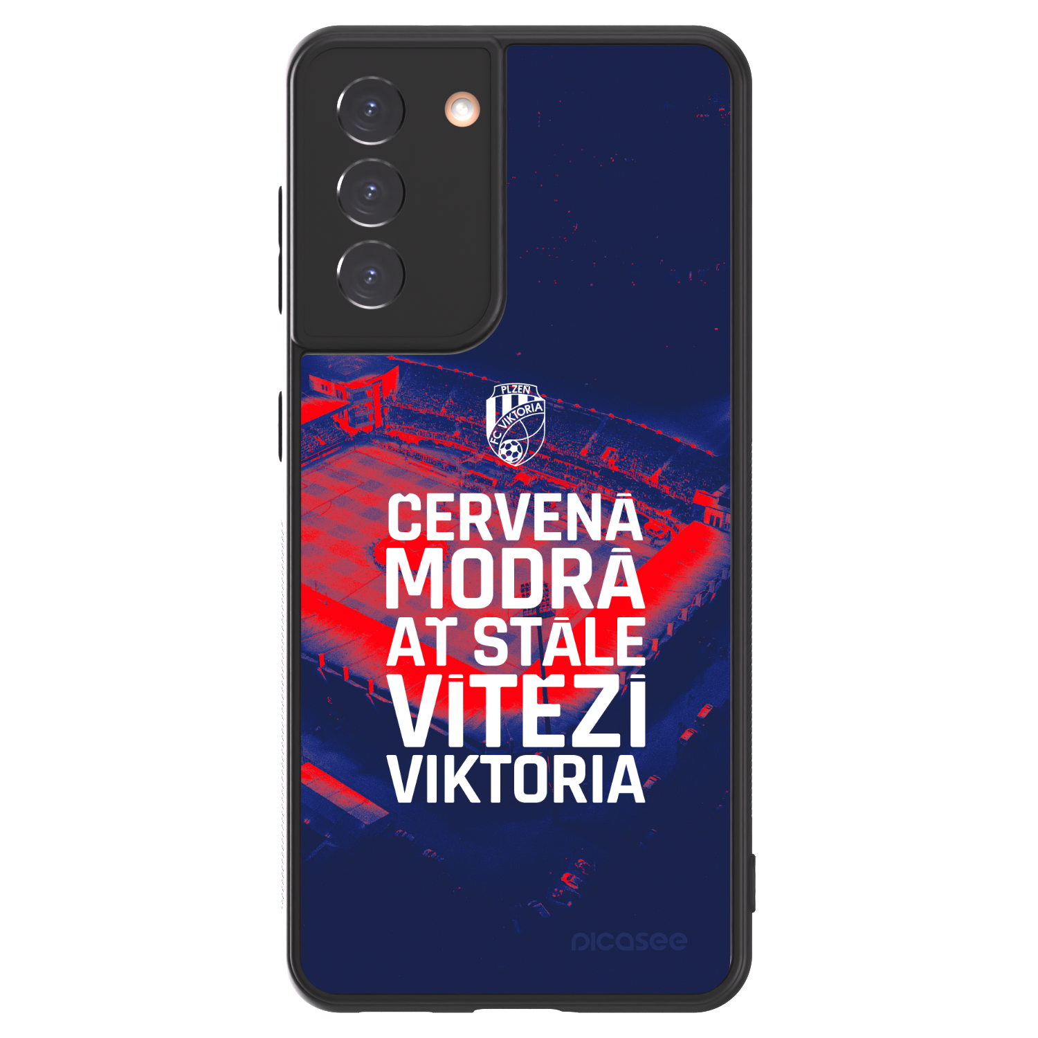 Picasee ULTIMATE CASE pro Samsung Galaxy S21 5G G991B - FC Viktoria Plzeň E