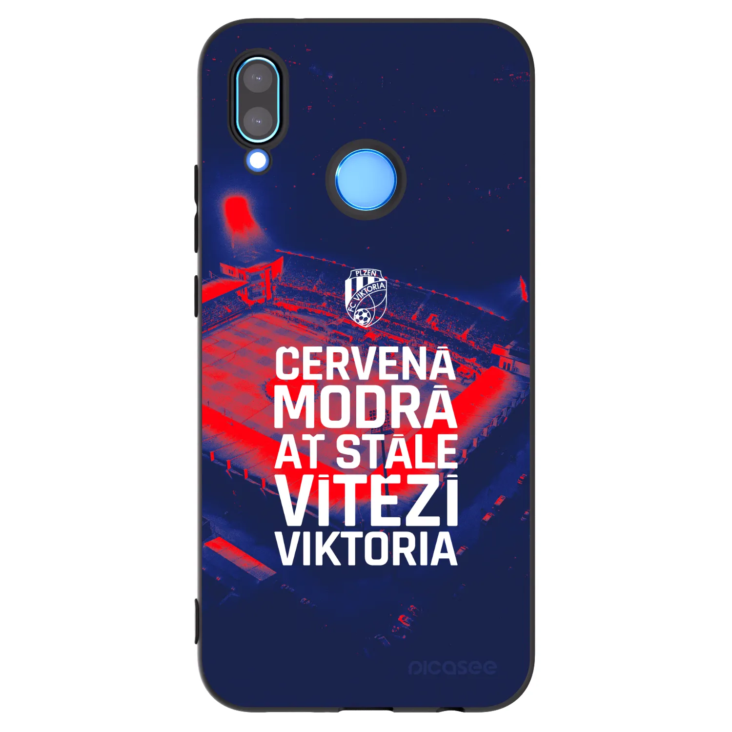 Picasee silikonový černý obal pro Huawei P20 Lite - FC Viktoria Plzeň E