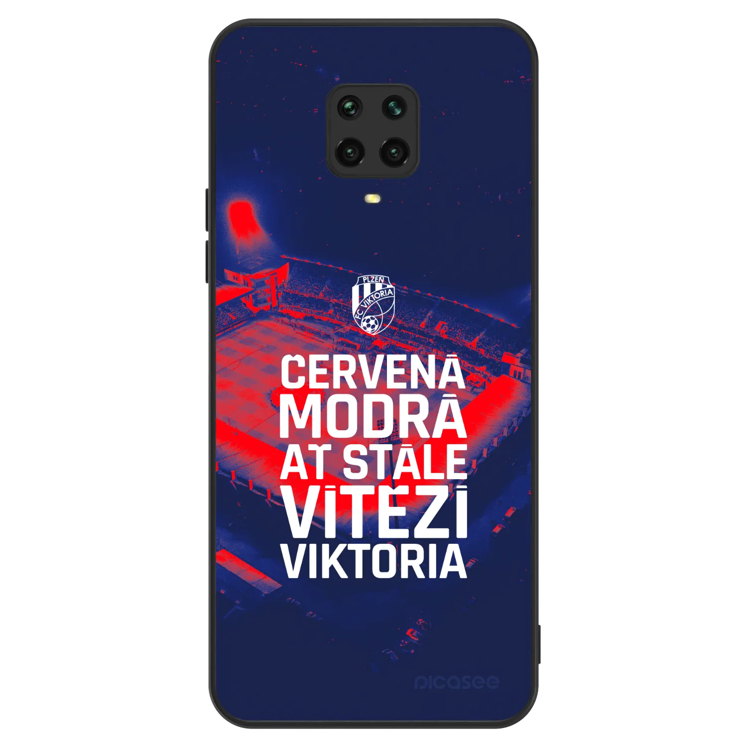 Picasee ULTIMATE CASE pro Xiaomi Redmi Note 9S - FC Viktoria Plzeň E