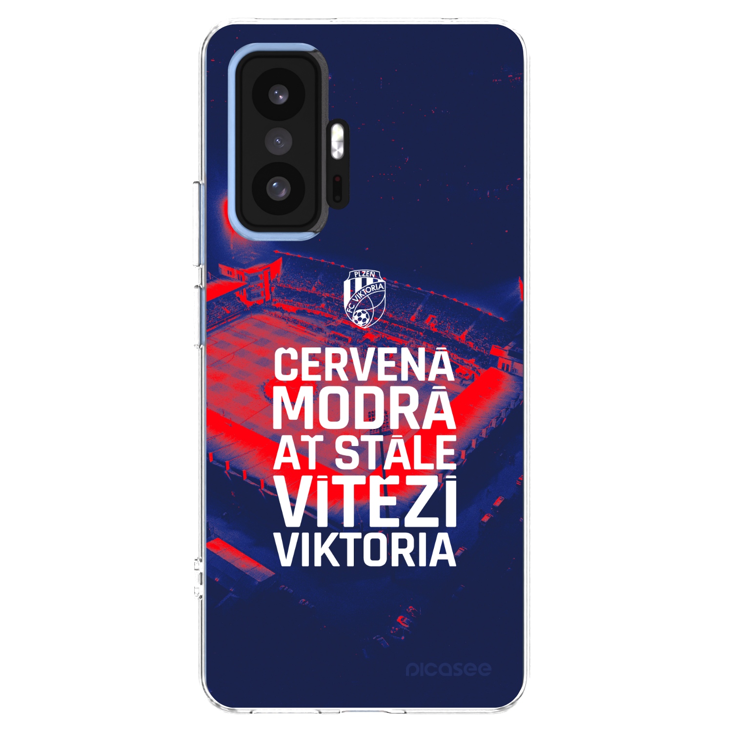 Picasee silikonový průhledný obal pro Xiaomi 11T - FC Viktoria Plzeň E