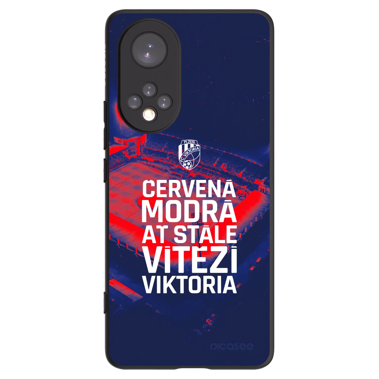 Picasee silikonový černý obal pro Huawei Nova 9 - FC Viktoria Plzeň E