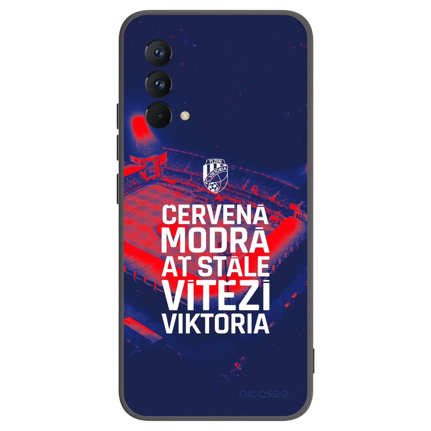 Picasee silikonový černý obal pro Realme GT Master Edition 5G - FC Viktoria Plzeň E