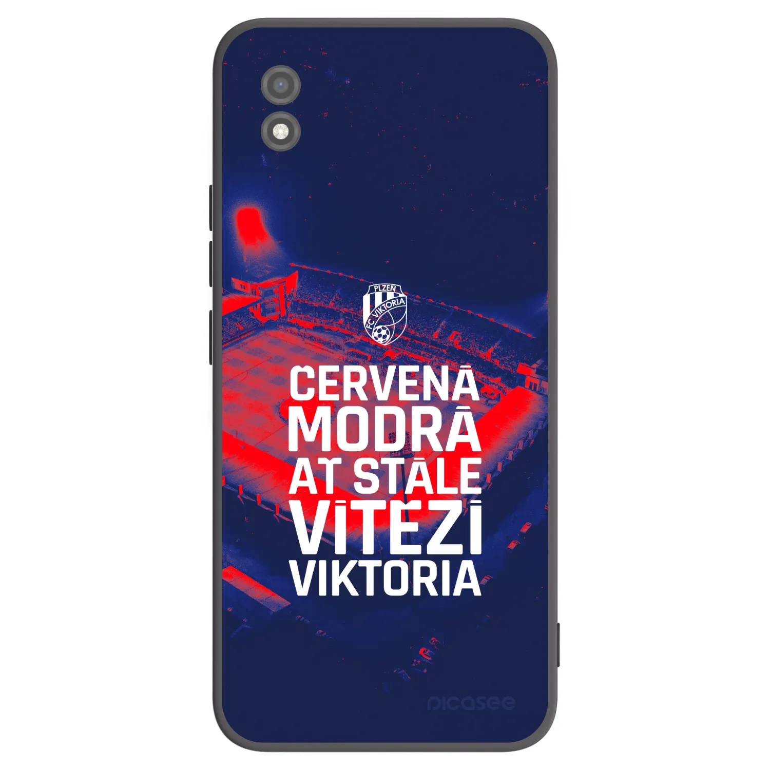 Picasee silikonový černý obal pro Realme C11 (2021) - FC Viktoria Plzeň E