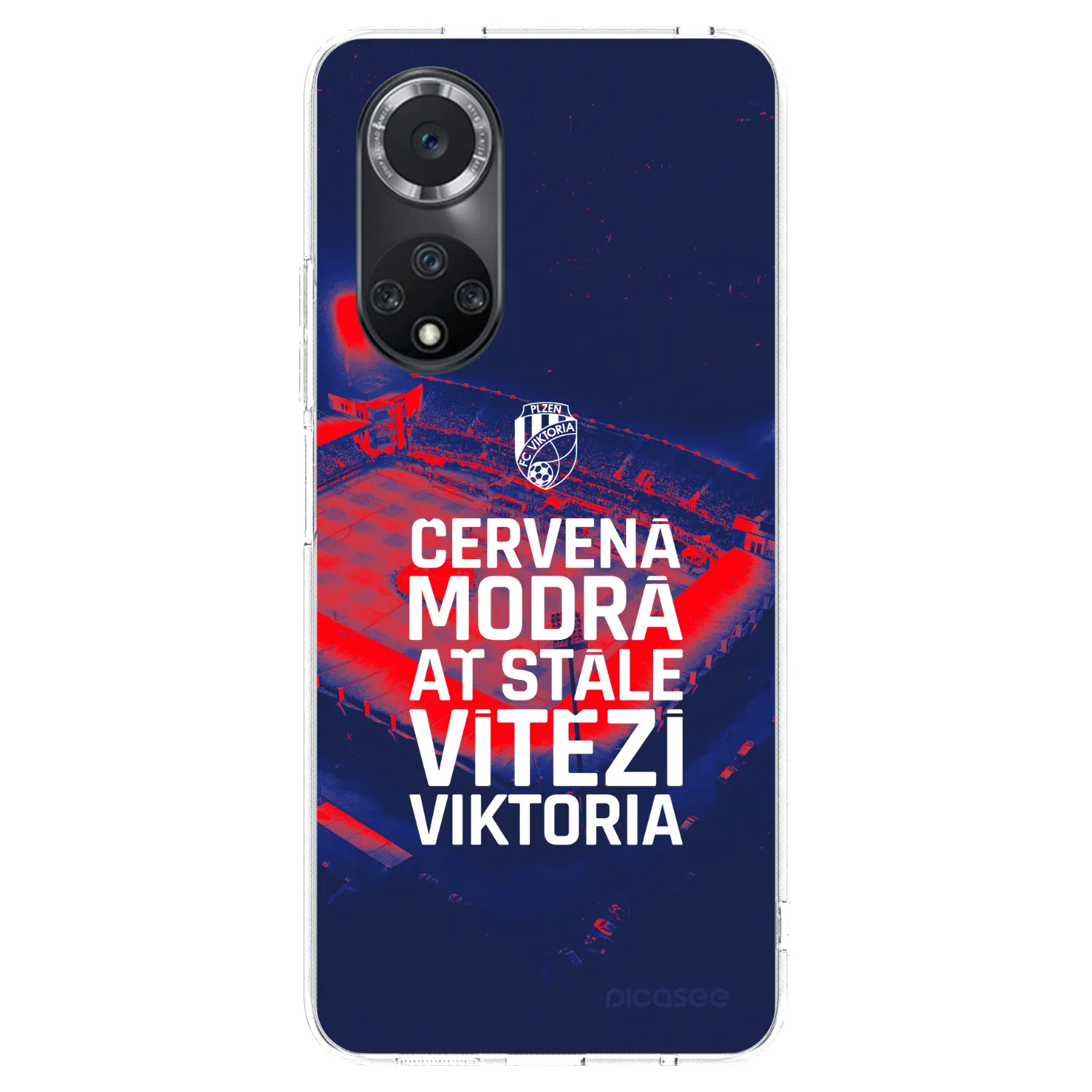 Picasee silikonový průhledný obal pro Huawei Nova 9 SE - FC Viktoria Plzeň E