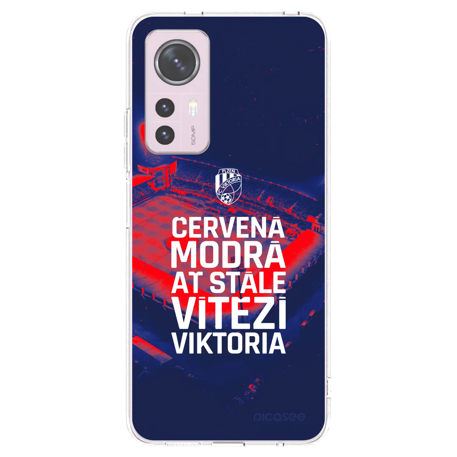 Picasee silikonový průhledný obal pro Xiaomi 12 - FC Viktoria Plzeň E