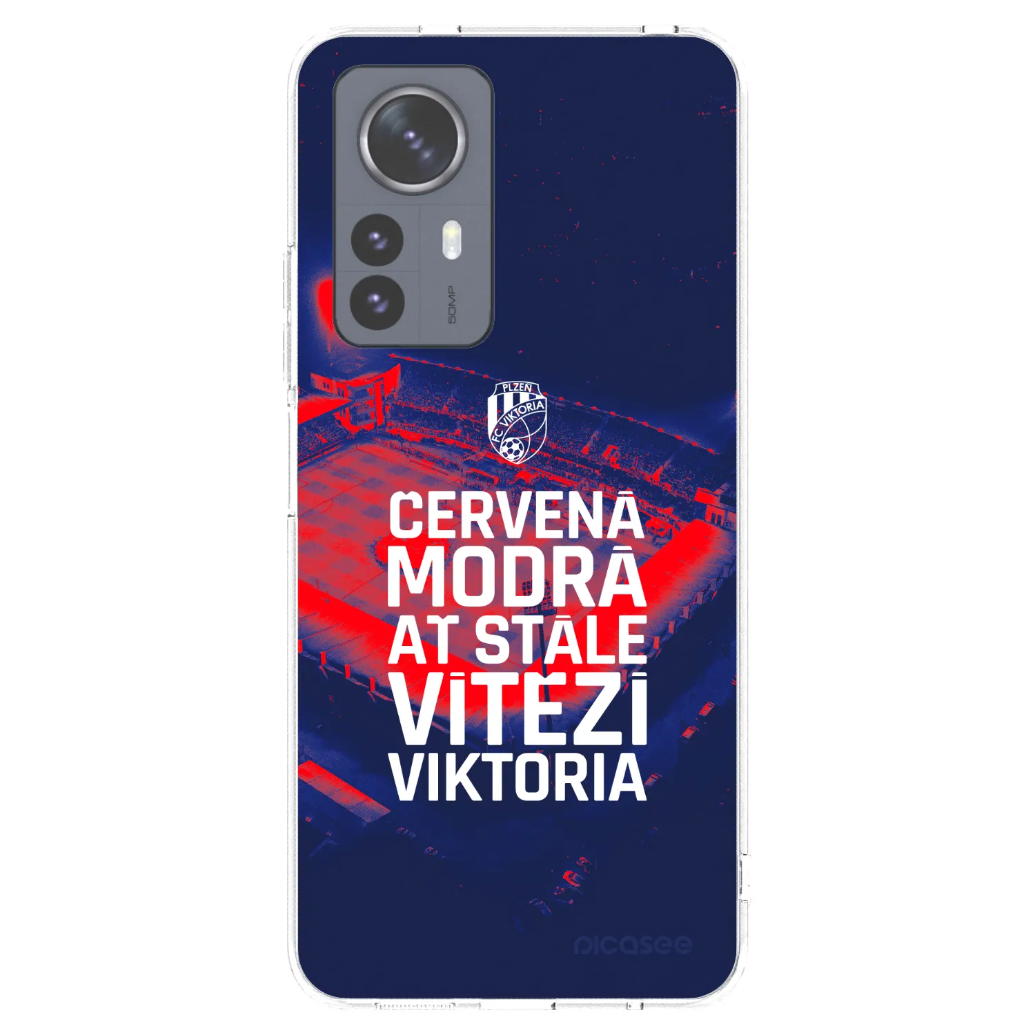 Picasee silikonový průhledný obal pro Xiaomi 12 Pro - FC Viktoria Plzeň E