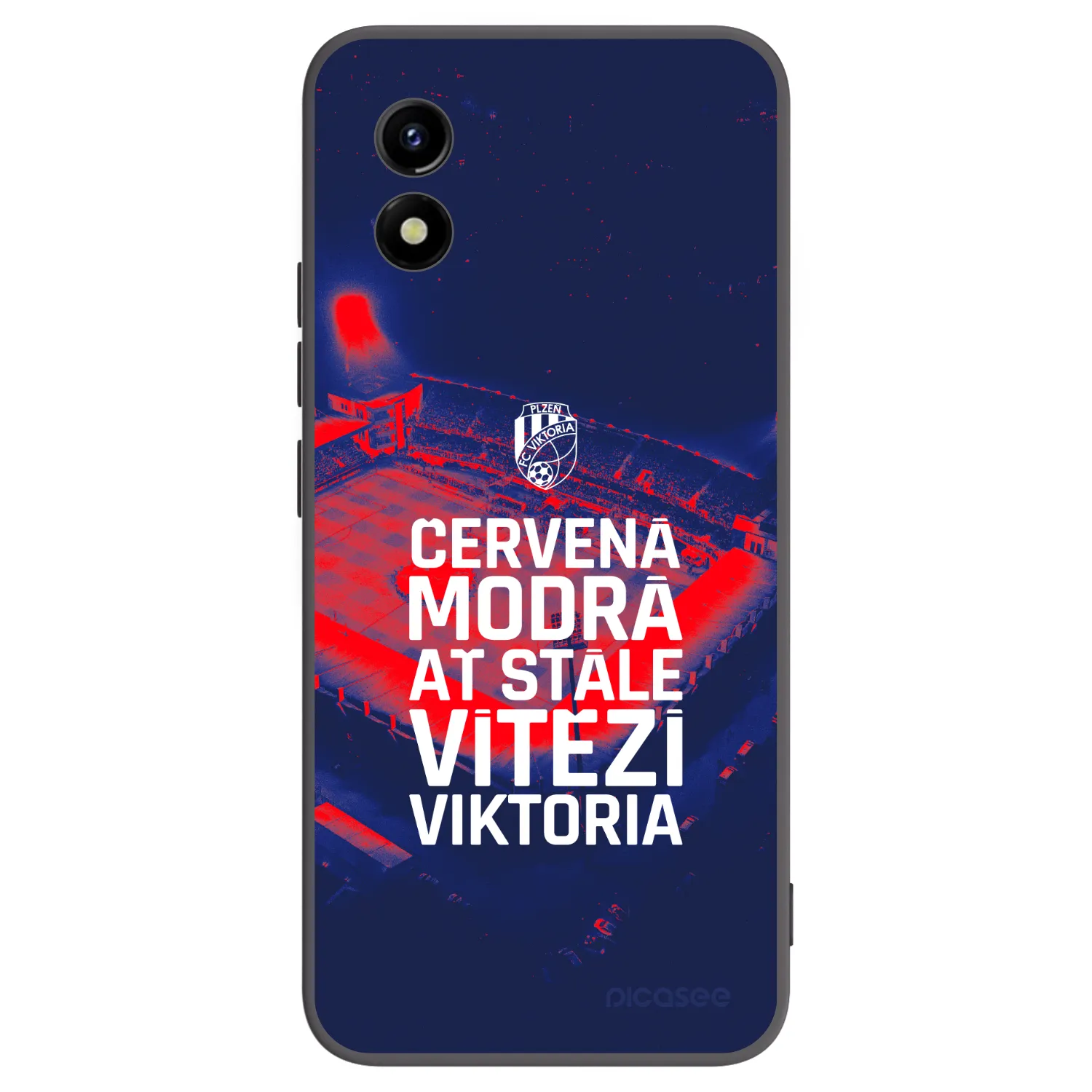 Picasee silikonový černý obal pro Vivo Y01 - FC Viktoria Plzeň E