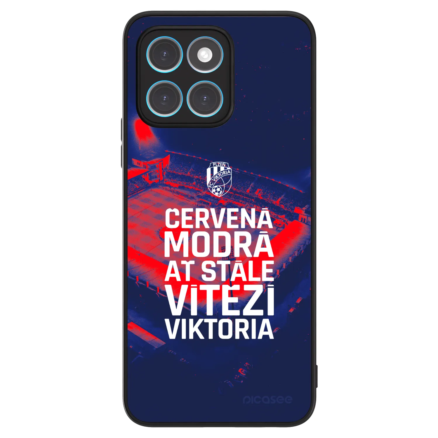 Picasee ULTIMATE CASE pro Honor X8 5G - FC Viktoria Plzeň E