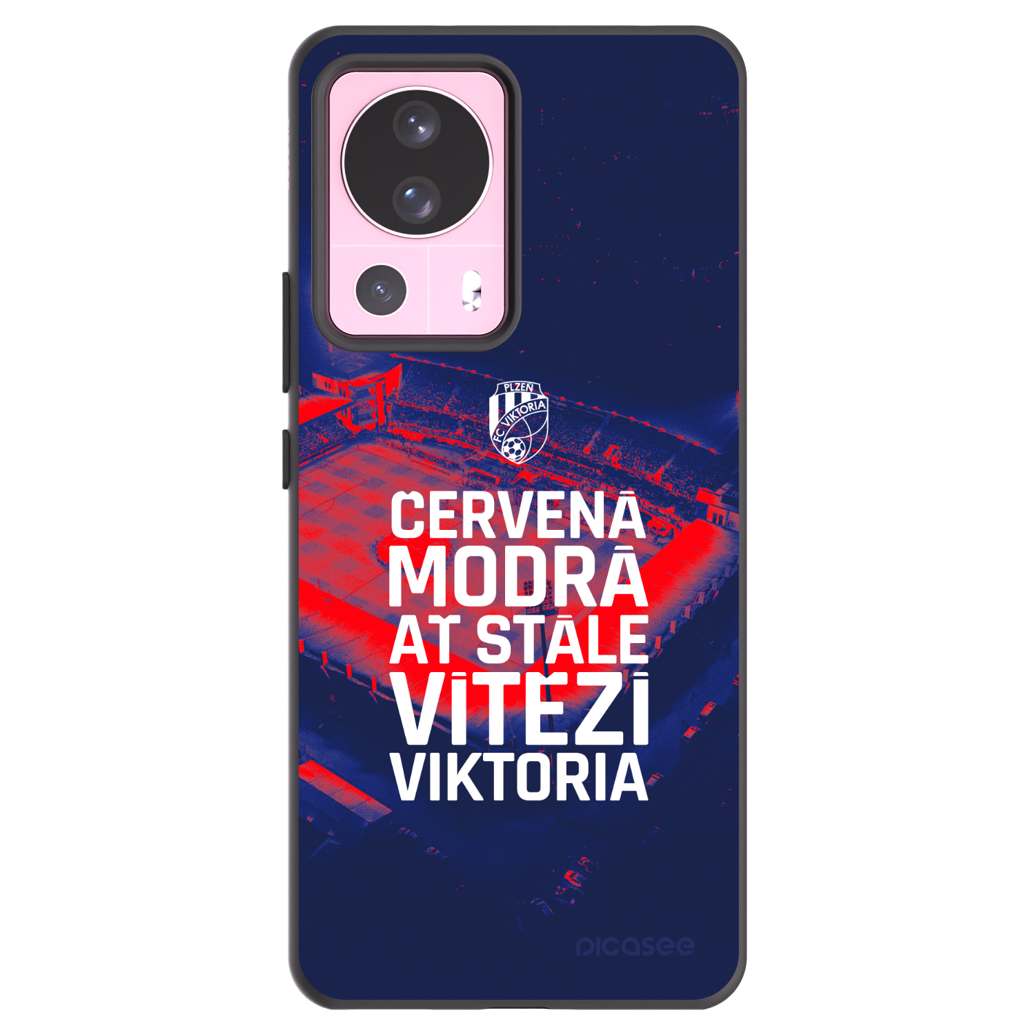 Picasee silikonový černý obal pro Xiaomi 13 Lite - FC Viktoria Plzeň E