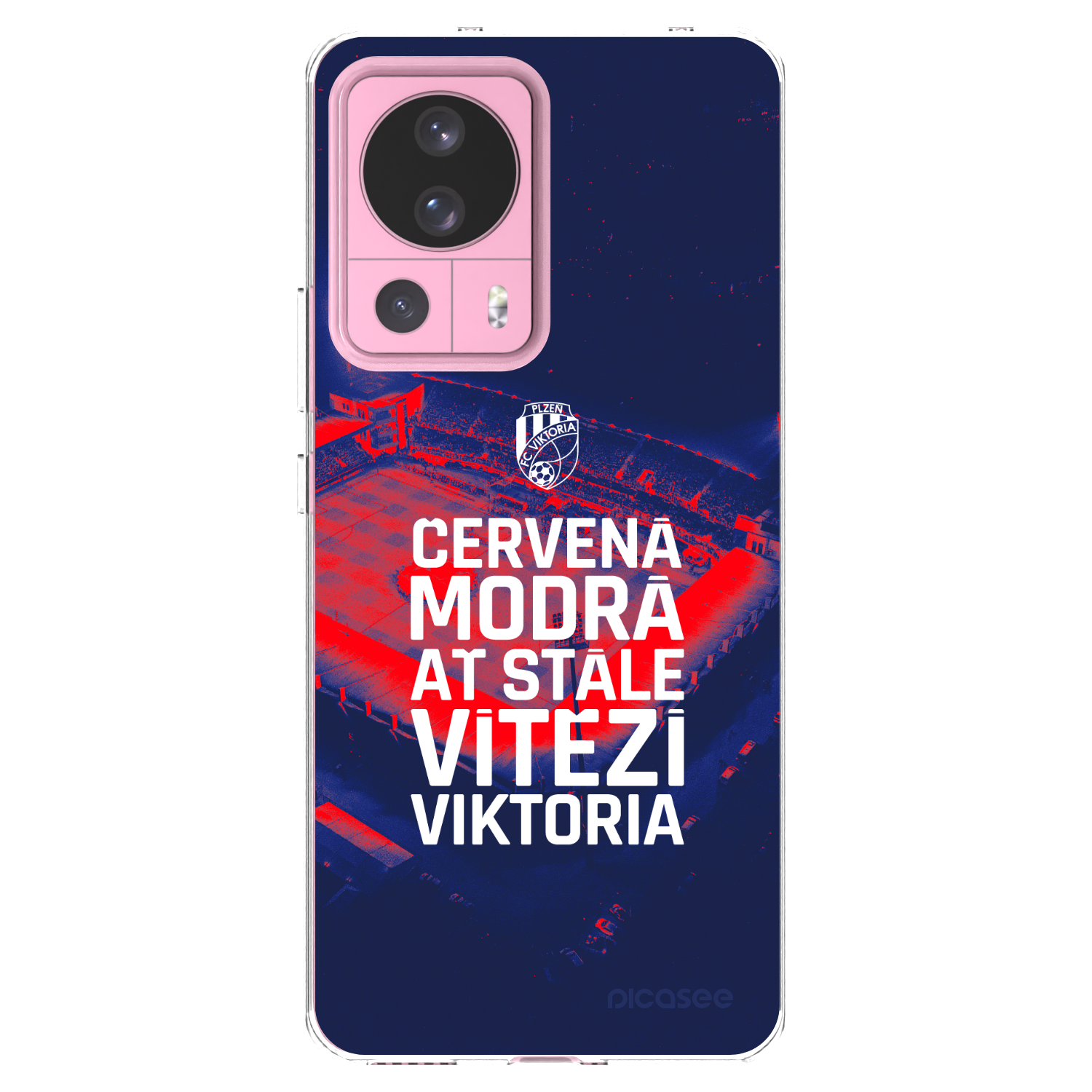 Picasee silikonový průhledný obal pro Xiaomi 13 Lite - FC Viktoria Plzeň E