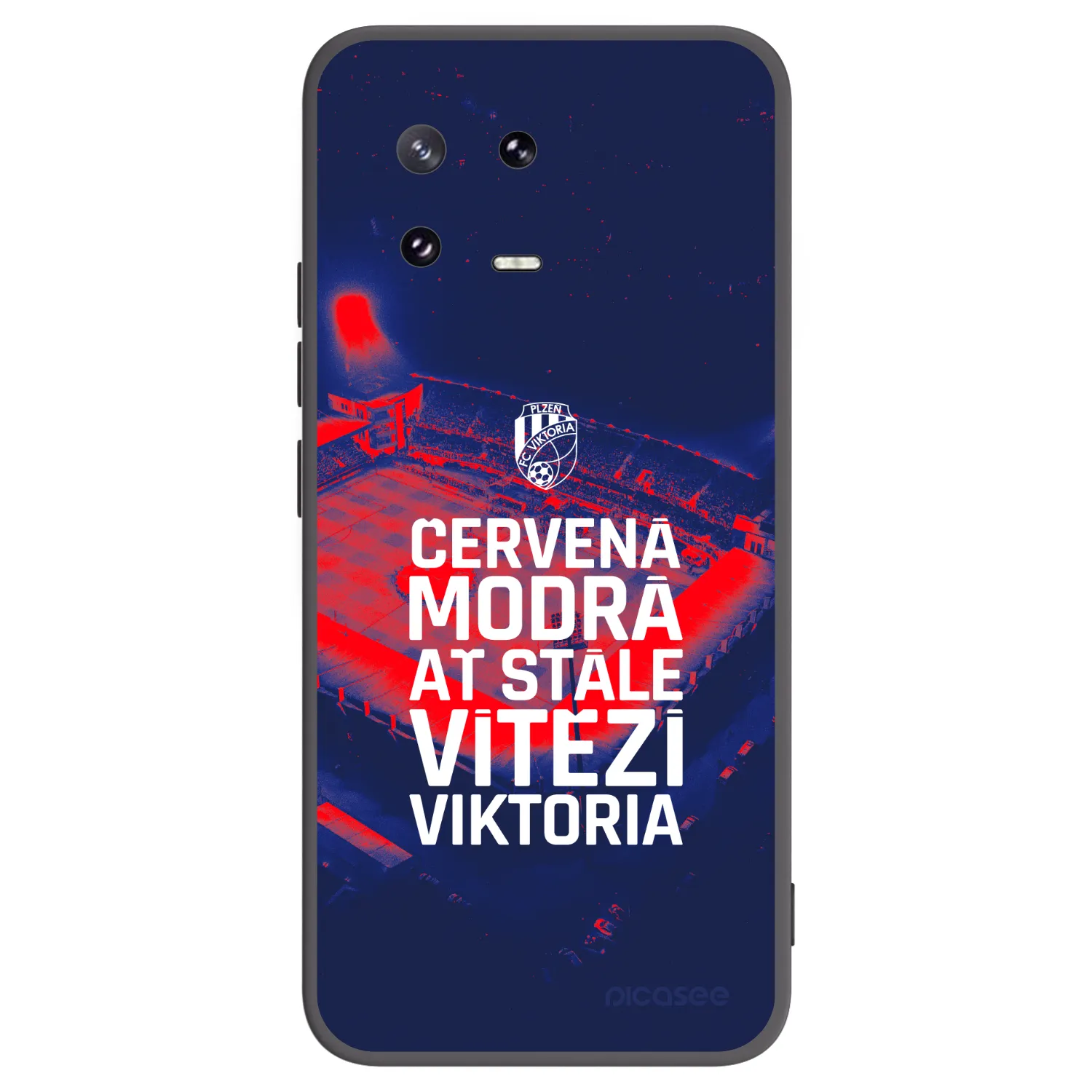 Picasee silikonový černý obal pro Xiaomi 13 Pro - FC Viktoria Plzeň E