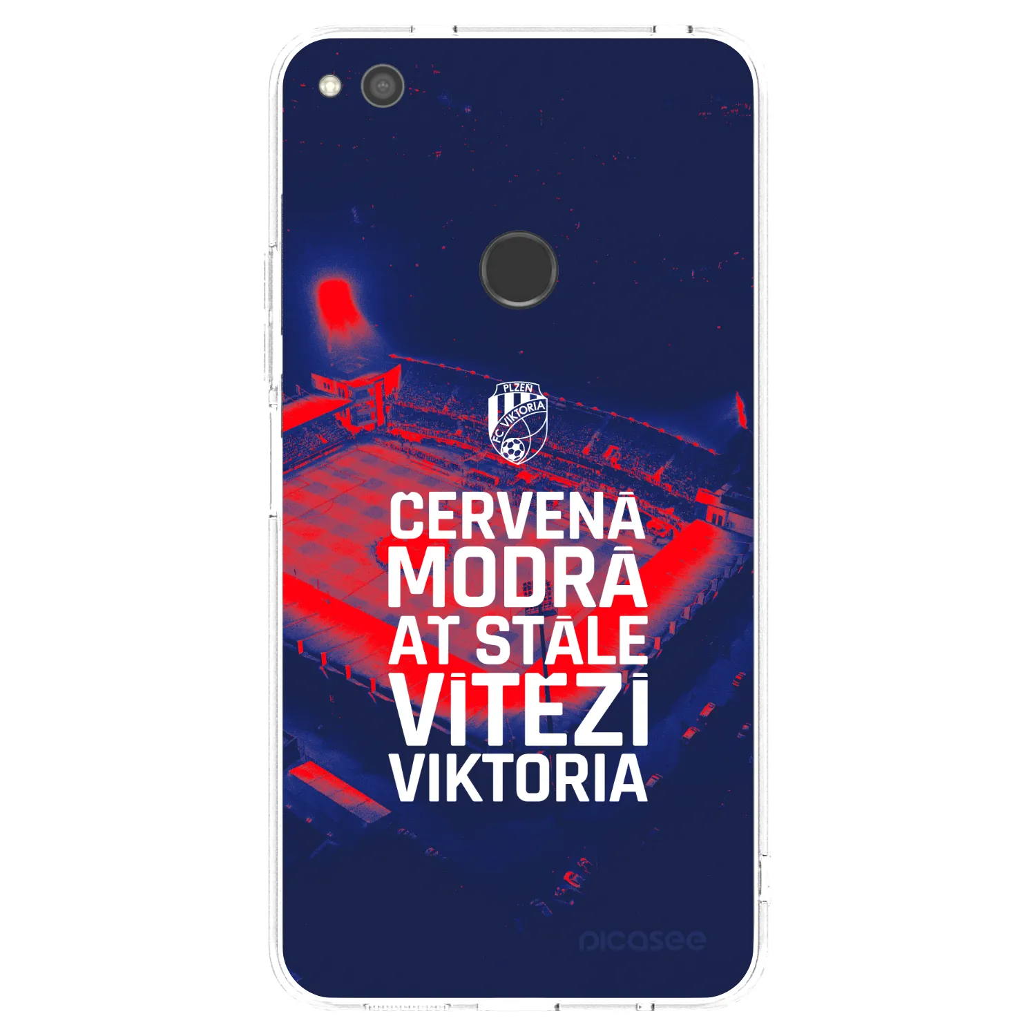 Picasee silikonový průhledný obal pro Huawei P9 Lite 2017 - FC Viktoria Plzeň E